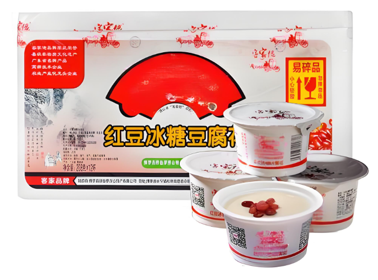 龙应冰糖豆花全自动灌装封口机