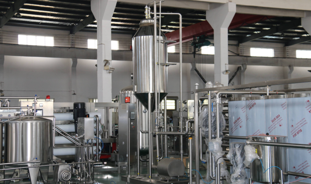 龙应碳酸饮料生产线