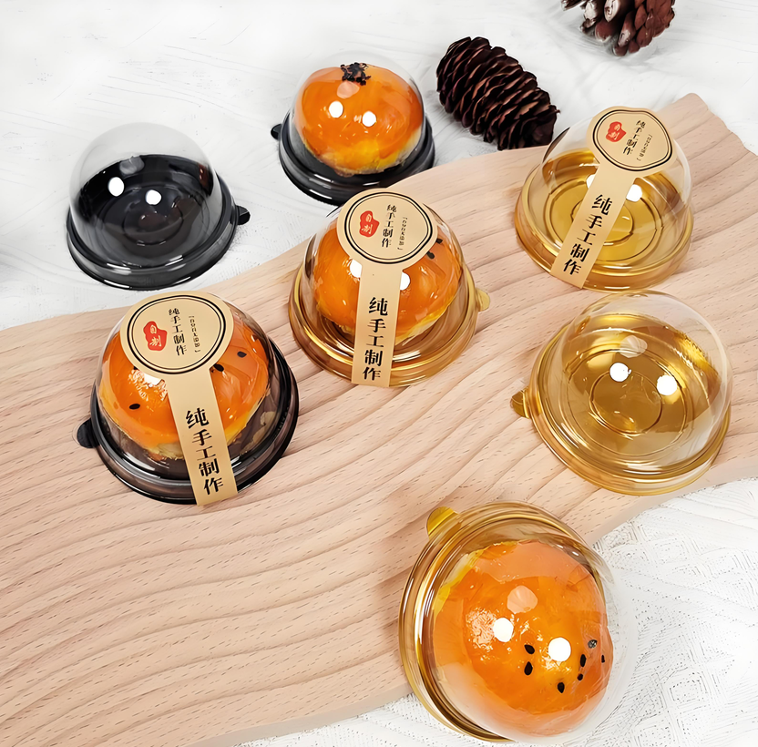 龙应蛋黄酥全自动封口机