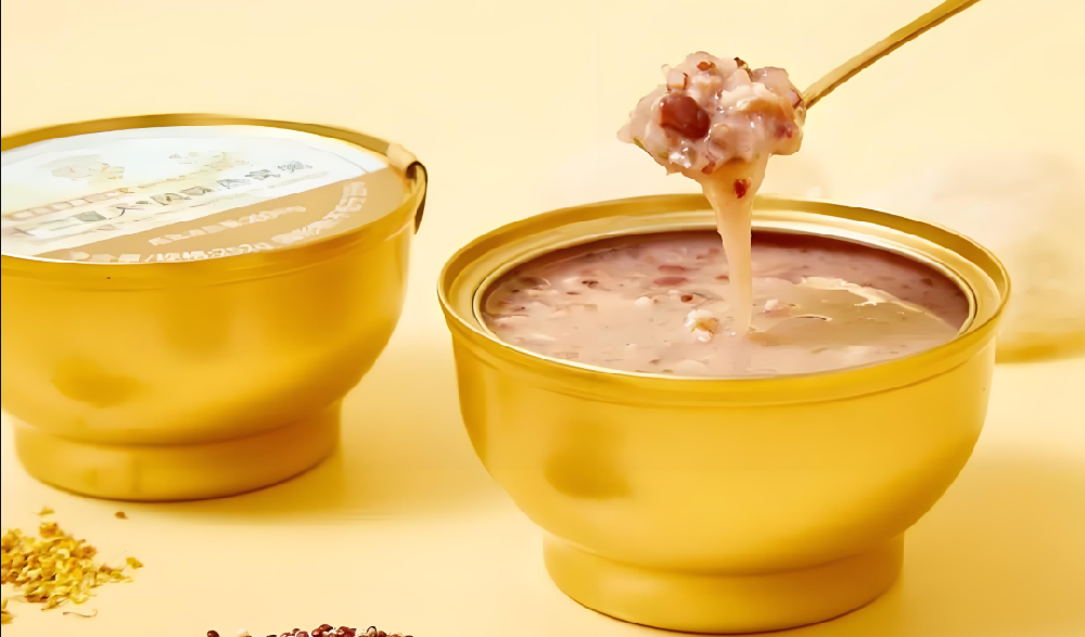 龙应小金碗燕窝粥灌装封口机