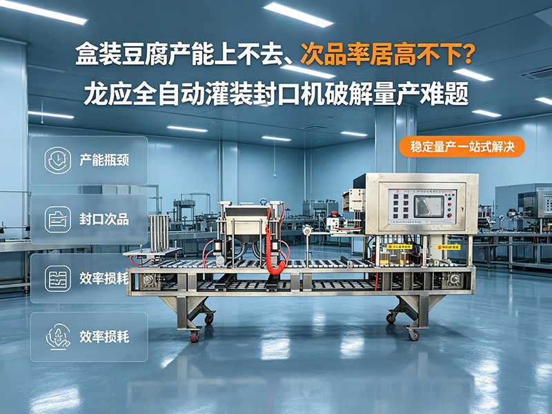 龙应全自动灌装封口机